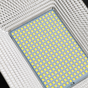 Kerti napelemes oszloplámpa 300W – 299 LED nagy teljesítményű utcai solar lámpa kültérre (BBRLB1330) - Image 8