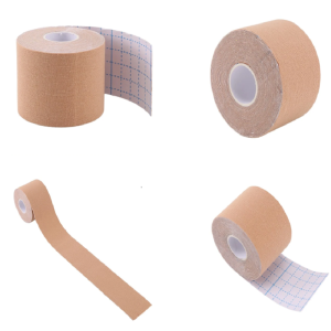 Kineziológiai tapasz – 5 cm × 5 m bőrszínű izom- és ízülettámasztó sport szalag fájdalomcsillapításhoz és regenerációhoz (FX) (BLLV) - Image 4