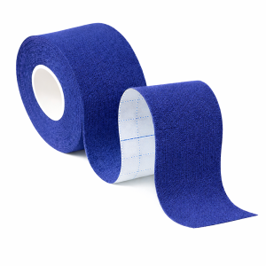 Kineziológiai tapasz – 5 cm × 5 m izom- és ízülettámasztó sport szalag fájdalomcsillapításhoz és regenerációhoz - Sötét kék (FX) (BLLV) - Image 3