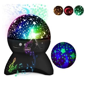 LED csillagos égbolt projektor bluetooth hangszóróval és telefonos vezérléssel – varázslatos éjszakai fény (BBD) (BBV) - Image 1