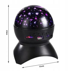 LED csillagos égbolt projektor bluetooth hangszóróval és telefonos vezérléssel – varázslatos éjszakai fény (BBD) (BBV) - Image 5