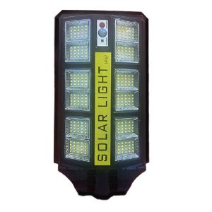 WorthAir LED-es, napelemes, távirányítós utcai világítás,  fény-, és mozgásérzékelős udvari lámpa, 1200 W KE22-704 (FX) (BBV)