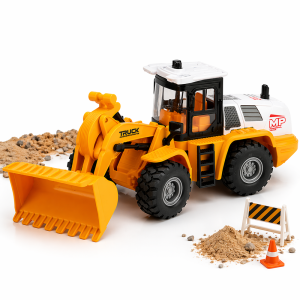 MegaBuilder 1:16 építőipari munkagép – interaktív rakodógép fény- és hangeffektekkel JS129-1 (BBJ) - Image 1