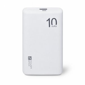 N02S powerbank 10000mAh – ultravékony hordozható külső akkumulátor telefonhoz és USB eszközökhöz (BBD) - Image 1