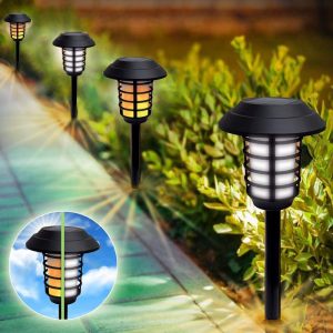 Napelemes kültéri földbe szúrható UV - LED elektromos, vízálló szúnyogirtó lámpa (FX) (BBV) - Image 12