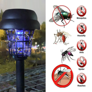 Napelemes kültéri földbe szúrható UV - LED elektromos, vízálló szúnyogirtó lámpa (FX) (BBV) - Image 9