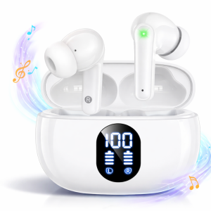 OKOP KP-205 vezeték nélküli Bluetooth fülhallgató – TWS sztereó headset töltőtokkal (BBD) - Image 5