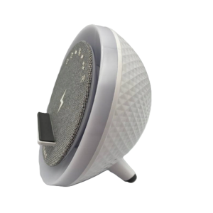 OKOP multifunkciós ébresztőóra bluetooth hangszóróval – RGB LED fény, és vezeték nélküli töltés 10W KP-577 (BBJH) - Image 10