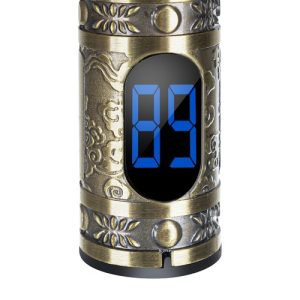 Professzionális haj-, és szakállvágó készlet - 3 darab cserélhető fejjel, tisztítókefével és LCD kijelzővel (BBV) - Image 6
