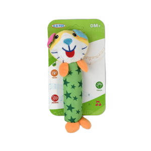 Puha cica csörgő kisbabáknak, babajáték csecsemőknek (BBMJ) - Image 1