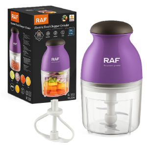RAF elektromos turmixgép és aprító – 2 az 1-ben élelmiszer-daráló, 1 literes tartállyal R-332 (FX) (BBD) - Image 8
