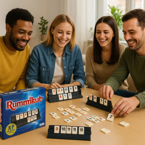 Rummikub társasjáték – klasszikus számlapka játék akár 4 játékos számára (BBJ) - Image 2