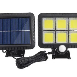 SL-F120 Kültéri COB LED napelemes fali lámpa, mozgásérzékelővel (BBL) - Image 9