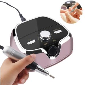 SML master nails pofesszionális elektromos csiszológép pedállal – tökéletes körömápolás rosegold színben (BBV) - Image 1