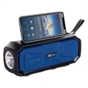SY-968 bluetooth hangszóró zseblámpa funkcióval és telefontartóval (BBV) - Image 2