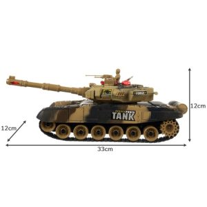 KING sivatagi álcás távirányítós tank gyerekeknek - hang-, és fényhatásokkal (BBJ) - Image 5