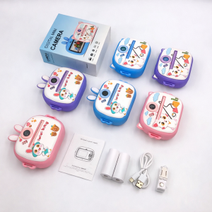 SnapKid 4 az 1 gyerek fényképezőgép és mini kamera – videó-, fotókészítés és azonnali nyomtatás (BBD) - Image 5
