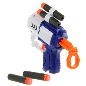 Space adventure darts és céllövő játék szett – 22 darabos készlet habgolyókkal, műanyag nyilakkal, labdákkal és kilövő fegyverrel (BBJH) (FX) - Image 5