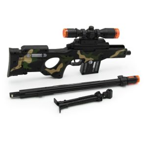 Special Shoot Gun - LED-es, villogó, élethű játék gépfegyver (BBJ) (FX) - Image 4