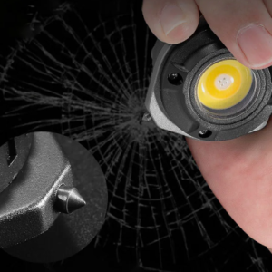 Strapabíró többfunkciós kemping zseblámpa, ABS/alumínium, sos led, 800 lumen (BBV) - Image 2