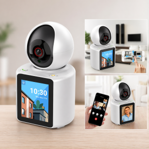 Sumker KE24-129 okos beltéri WiFi kamera – HD megfigyelő rendszer élő videohívás funkcióval (BBD) - Image 6