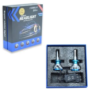 Super White canbus H7 LED fényszóró szett - 1 pár, 200W (THM) - Image 5