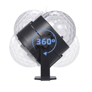 Színes mini LED diszkólámpa távirányítóval (BBL) - Image 4