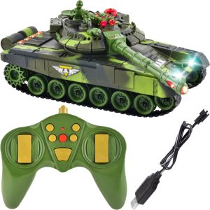 Nagyméretű távirányítós AKKUS tank KING OF TANKS RC (BBJ) - Image 2