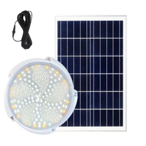 THO napelemes kör alakú vízálló kültéri veranda mennyezeti lámpa SCL-100W (BBD) (BBJH) - Image 1
