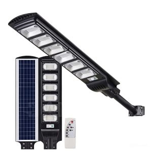 THOLux napelemes LED utcai lámpa – energiatakarékos kültéri világítás távirányítóval DNL-005 (BBD) - Image 1