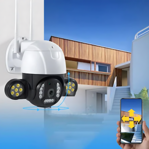 THO CAM-309 vízálló kültéri WiFi biztonsági kamera – távolról vezérelhető, éjjellátó IP kamera megfigyeléshez V380 (FX) (BBD) - Image 2
