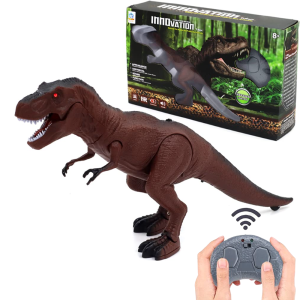 Távirányítós T-Rex dinoszaurusz – 25 cm-es mozgó és hangot adó interaktív játék gyerekeknek (BBJ) - Image 1
