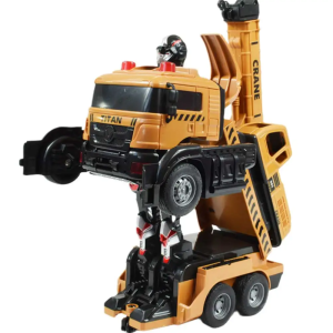 Távirányítós Transformers darus robot autó – átalakuló jármű fény- és hangeffektekkel (BBJ) - Image 1