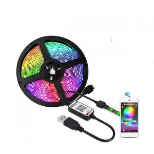 Okos bluetooth LED szalag mobiltelefonos távirányítással - TV háttérvilágítás - 5 méter (BBV) - Image 17