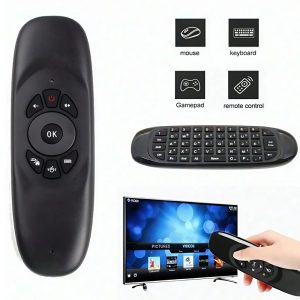 Univerzális vezeték nélküli mini billentyűzet és egér távirányító – tökéletes megoldás TV-hez és okos eszközökhöz (THM) (BBV) - Image 5