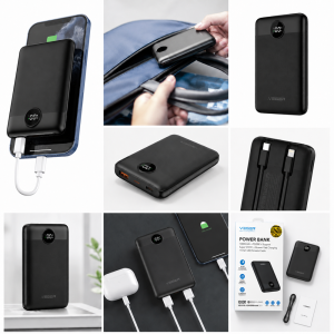 VEGER S11 powerbank 10000mAh – hordozható gyorstöltő külső akkumulátor telefonhoz (THM) - Image 4