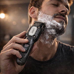 VGR V-900B Akkumulátoros hajnyíró és szakállvágó trimmer – professzionális, vezeték nélküli, precíziós vágás (BBD) - Image 2