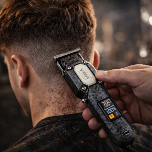 VGR V-900B Akkumulátoros hajnyíró és szakállvágó trimmer – professzionális, vezeték nélküli, precíziós vágás (BBD) - Image 3
