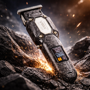 VGR V-900B Akkumulátoros hajnyíró és szakállvágó trimmer – professzionális, vezeték nélküli, precíziós vágás (BBD) - Image 4