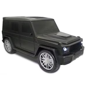 Vezeték nélküli sumker Mercedes G63 napelemes Bluetooth autós hangszóró LED lámpával – HF-F88 (THM) - Image 8