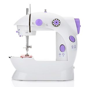 Vezeték nélküli mini varrógép lábpedállal, kettős menettel - csúszásmentes talpakkal, beépített lámpával (BBV) - Image 6
