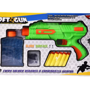 Vízzselé golyó soft gun játék pisztoly puha szivacs lövedékkel felszerelve (FX) (BBJ) - Image 8