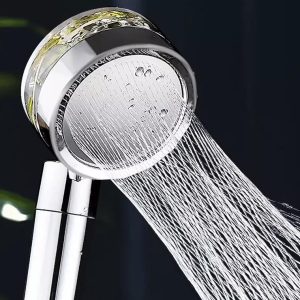 Víztakarékos turbóventilátoros masszázs zuhanyfej - 360°-ban forgatható fej(BBM) - Image 5