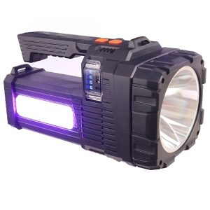 W5168-2 napelemes tölthető keresőlámpa – színszűrős, kemping- és vészvilágítással - 1000000 lumen (BBV) (G) - Image 1