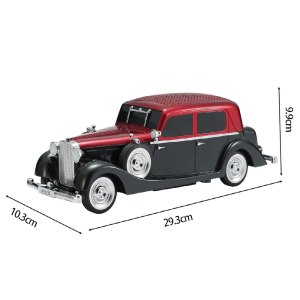 Wester 1934 retro autó stílusú Bluetooth hangszóró – vezeték nélküli HD sztereó hangzás, FM rádió, LED fények és beépített mikrofon  (BBD) - Image 3