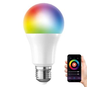 RGBW LED okostelefonról vezérelhető izzó - színváltó üzemmóddal, 9W (BBV) - Image 11
