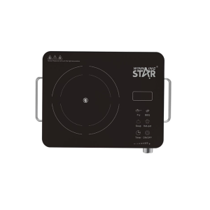 Winning Star ST-9671 hordozható indukciós főzőlap – 2000W kerámia felületű, érintőpaneles elektromos főzőeszköz gyors és energiatakarékos főzéshez ST9671 (BBKM) (FX) - Image 4