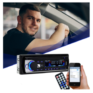 Bluetooth autórádió fejegység – kihangosító, telefonos zenehallgatás, MP3/USB/SD lejátszás, távirányító és LCD kijelző (BBL)