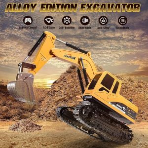 Távirányítós lánctalpas kotrógép DIE-CAST EXCAVATOR (BBJ) - Image 2