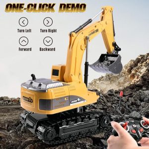 Távirányítós lánctalpas kotrógép DIE-CAST EXCAVATOR (BBJ) - Image 4